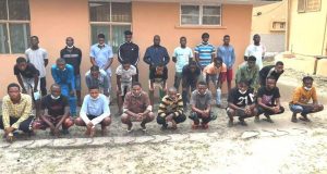 28 yahoo boys arrested in Lagos by EFCC