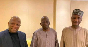 Former governors Abdulaziz Yari and Aliyu Wamakko visit sick Bola Tinubu in London