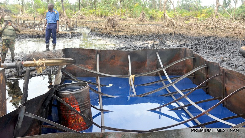 Police investigate DPO who operates illegal refinery in Rivers state