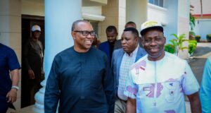Soludo receives Peter Obi on a courtesy visit, wishes him best of luck