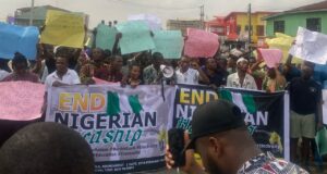 (Video) Peaceful protest over hunger, high cost of living hits Ibadan