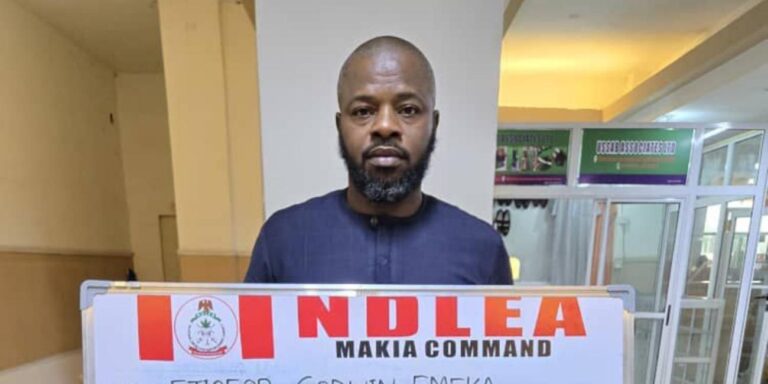 Godwin Emeka excretes 127 wraps of cocaine at Kano Airport