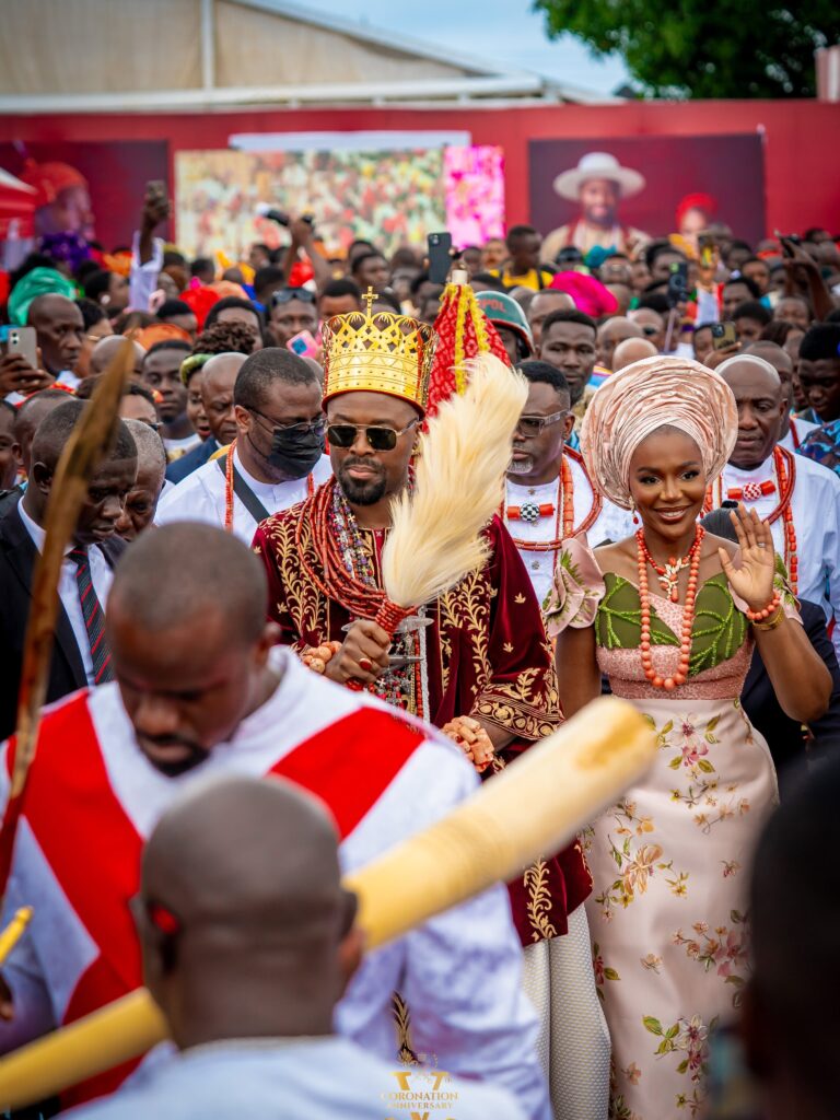 (Photos) Olu of Warri celebrates 5th coronation anniversary