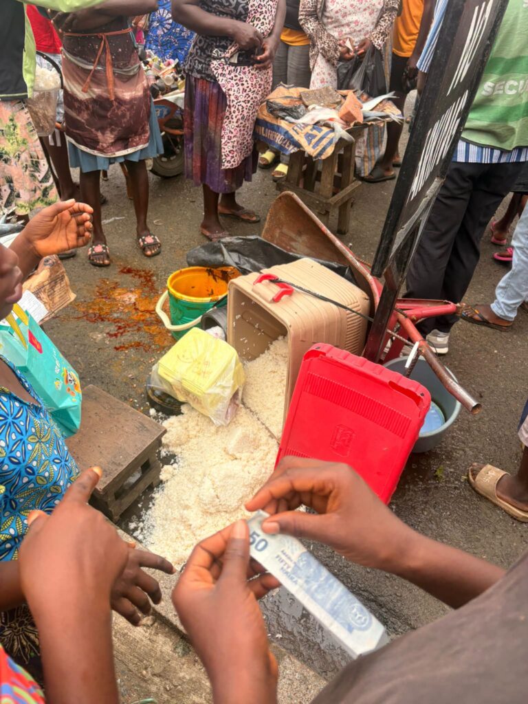 Task force accused of destroying roadside trader’s rice, stew in Bayelsa